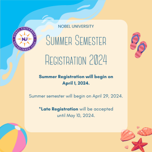 Summer Semester Registration 2024