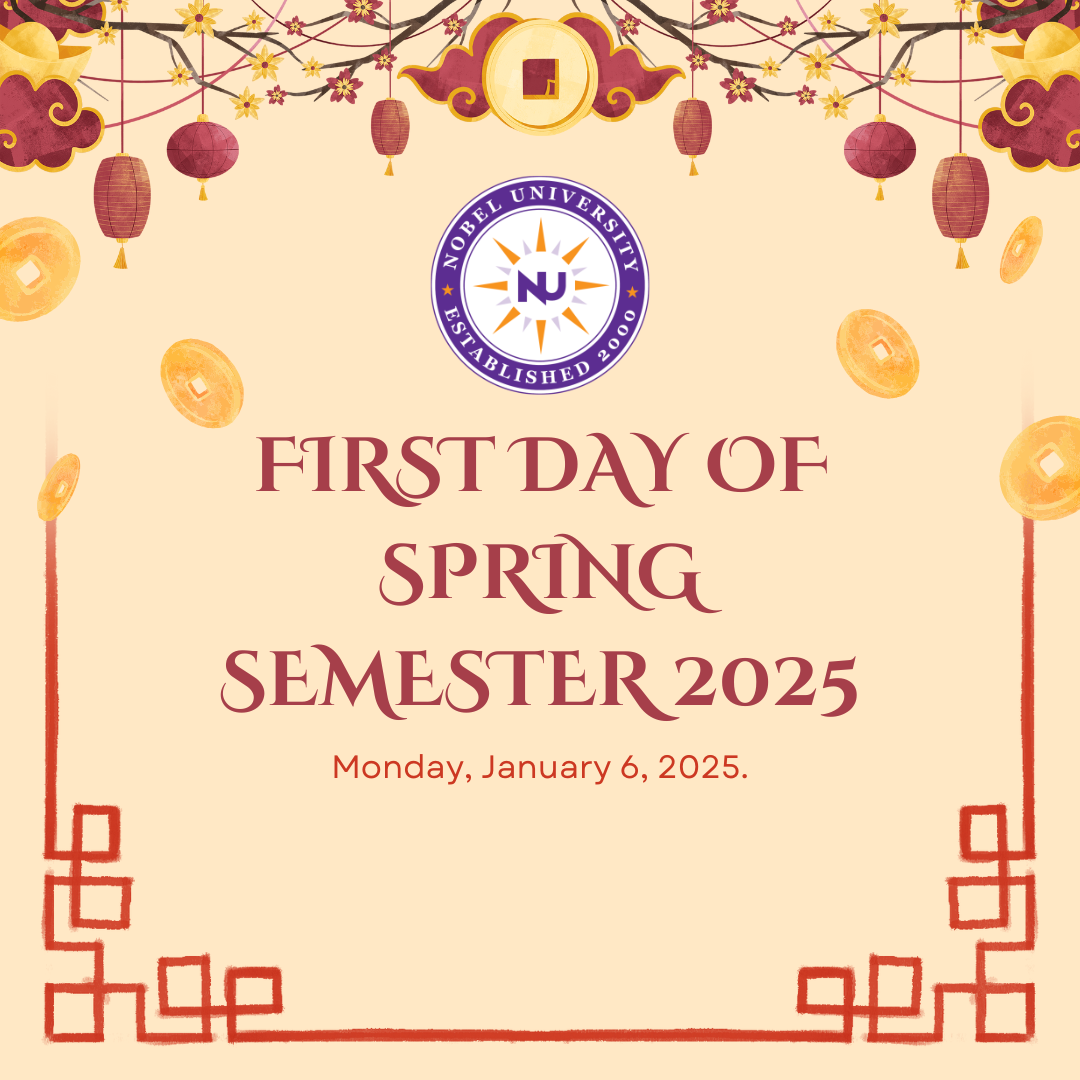 First Day of Spring Semester 2025 Nobel University
