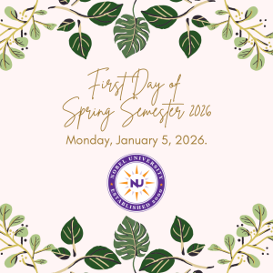 First Day of Spring Semester 2026