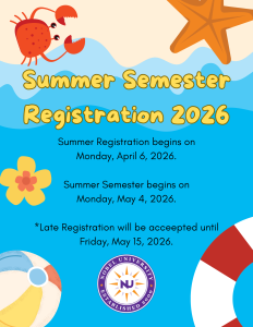 Summer Semester Registration 2026