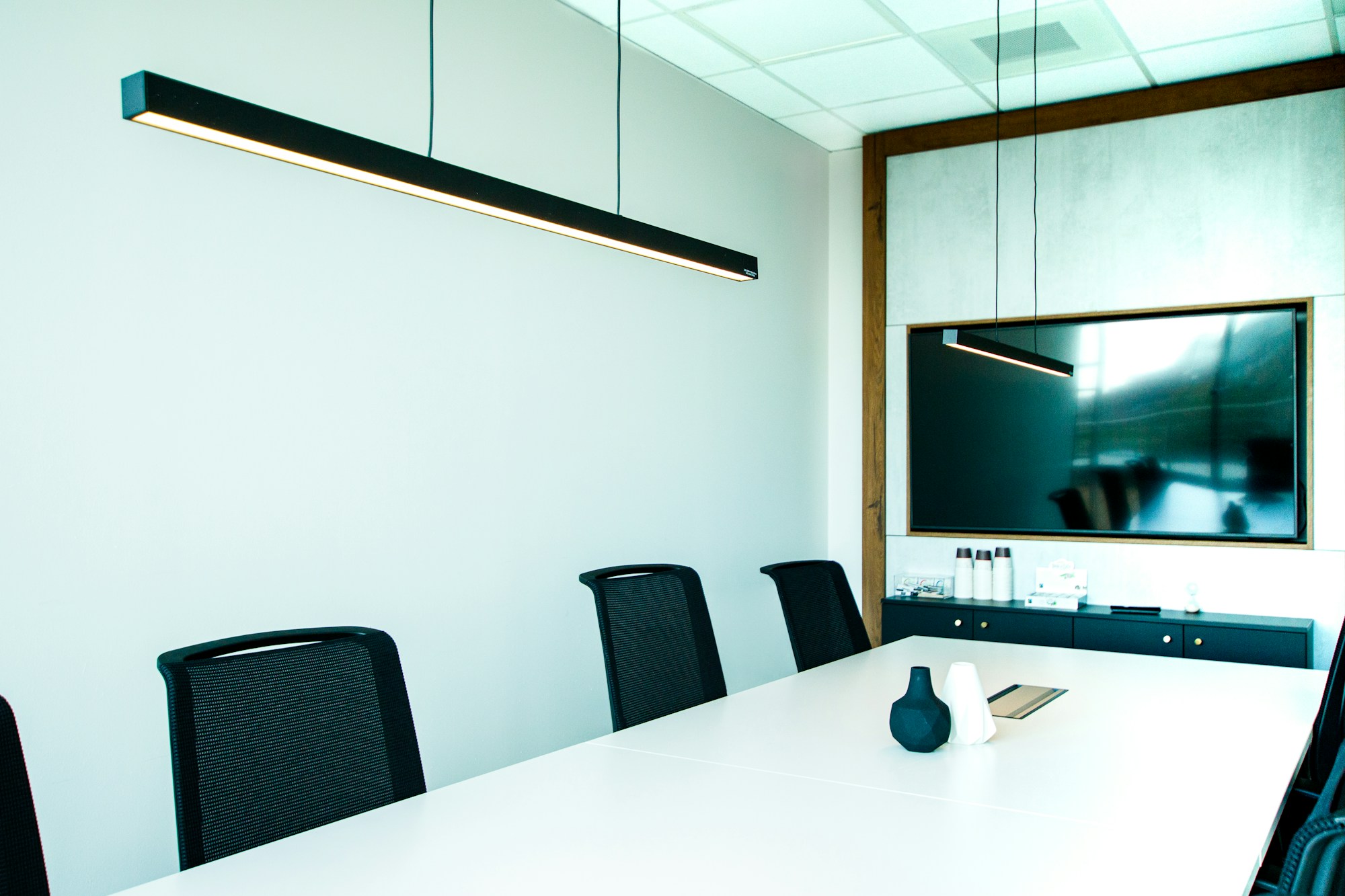Empty conference room