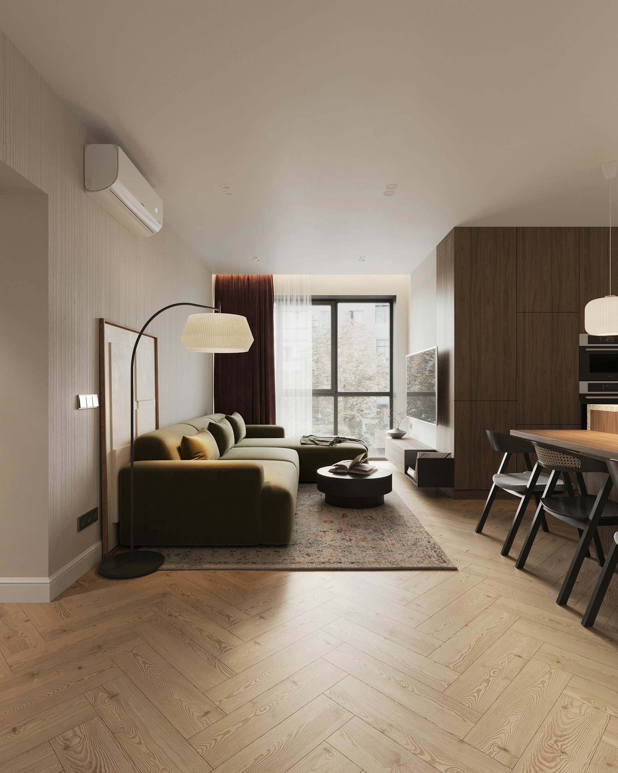 Modern apartment interior