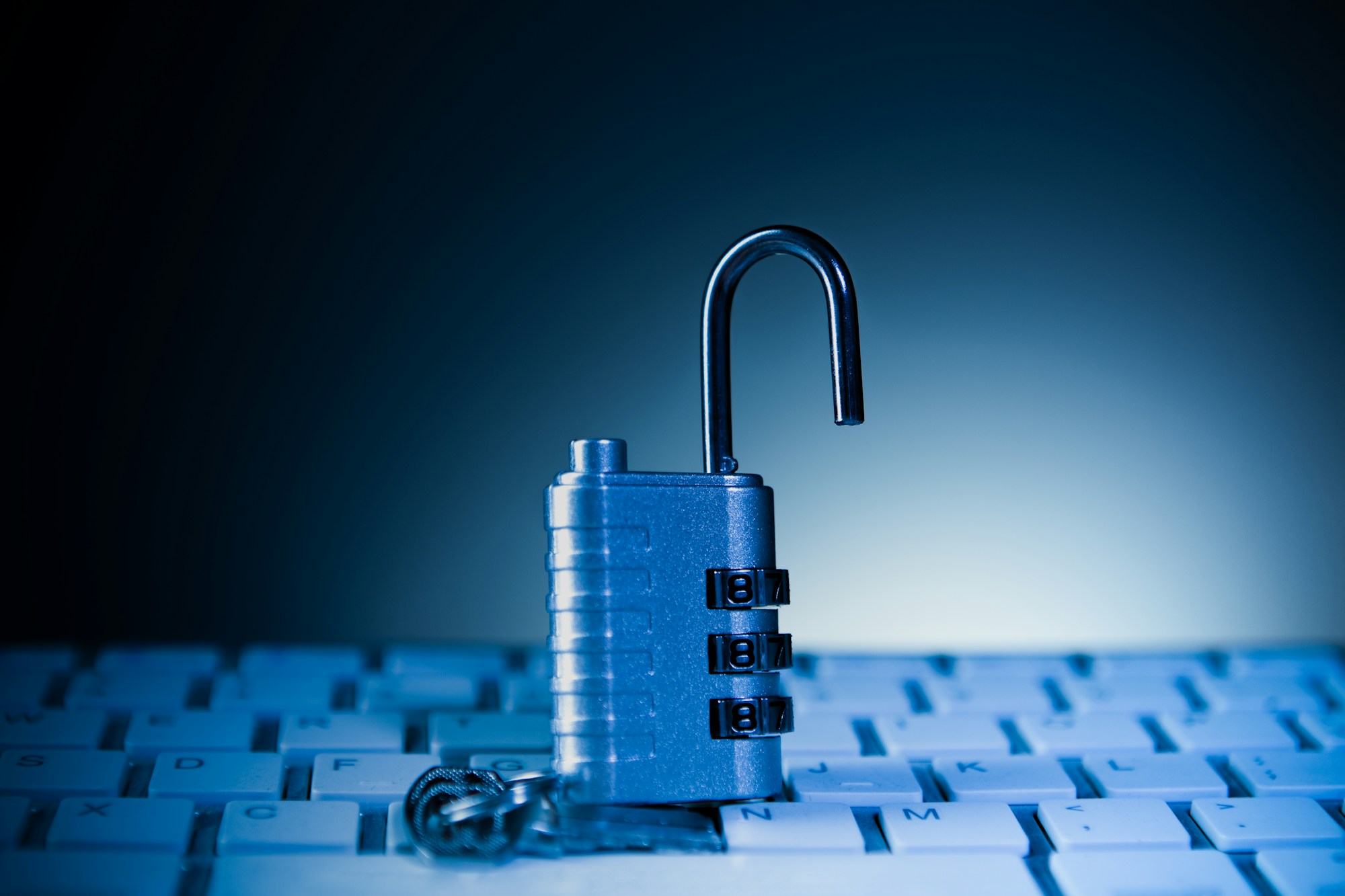 Cybersecurity lock
